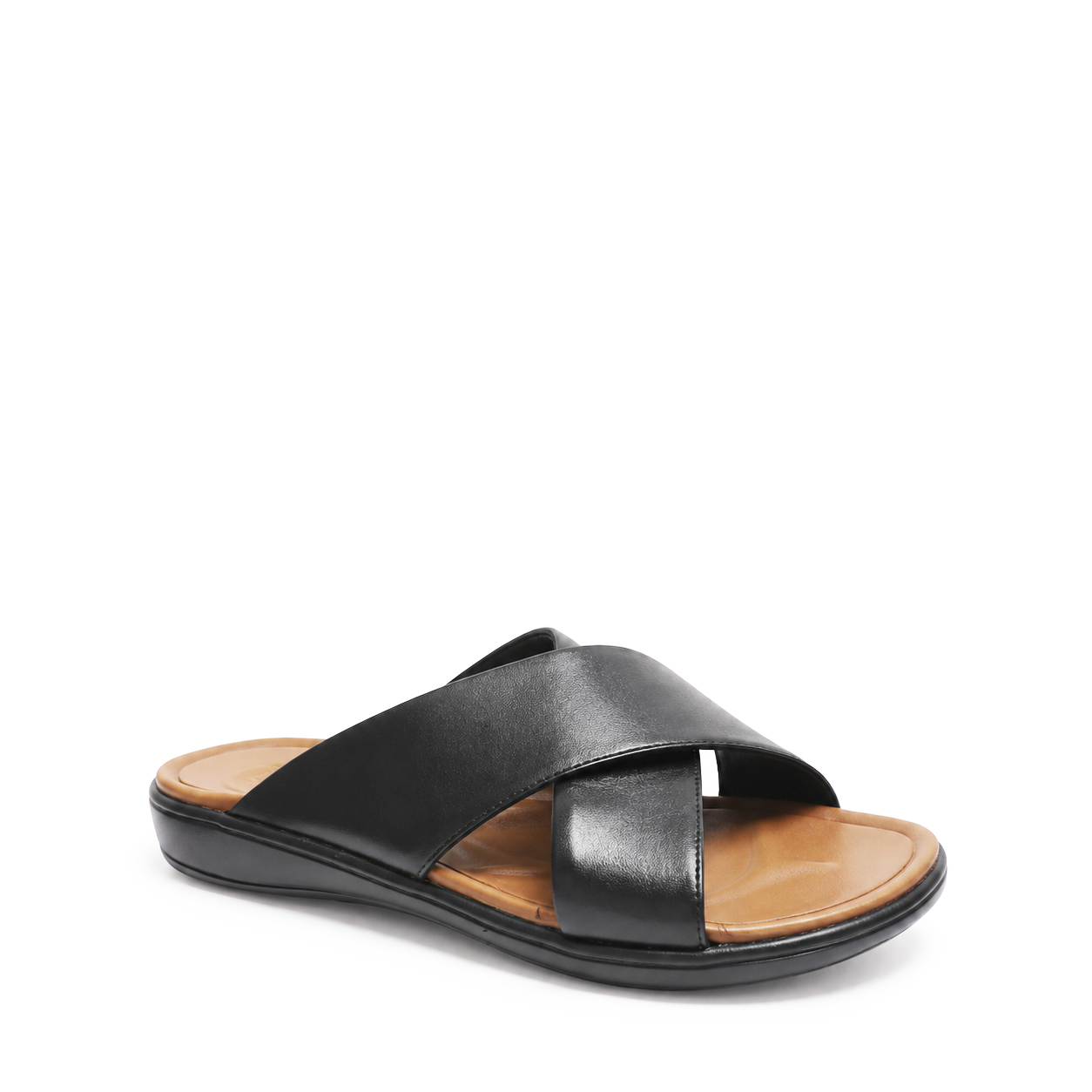 Sanadale eva pour homme 230 noir cuir Sandales homme Maroc